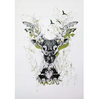 Stag (Green) By Not Now Nancy