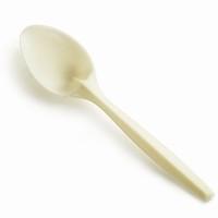 Starch Plastic Disposable Spoons (Case of 1000)