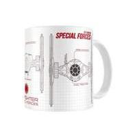 Star Wars: The Force Awakens - Special Forces Blueprint White-red Ceramic Mug