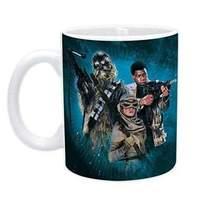 star wars rey finn chewie 320ml mug