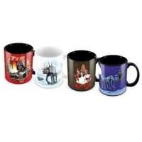 Star Wars - 4 Espresso Ceramic Christmas Mug Set