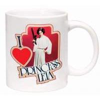 Star Wars I Heart Princess Leia 300ml Mug