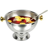 stainless steel punch bowl 475oz 135ltr single