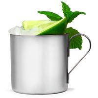 stainless steel moscow mule cup 123oz 350ml set of 4