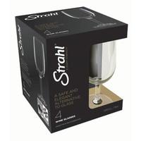Strahl Design & Contemporary Polycarbonate Classic Wine Glass 8.6oz / 245ml (Pack of 4)