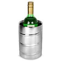 stainless steel double walled wave wine cooler single