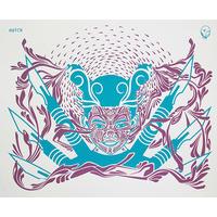 Stinkfishutch - Violet & Turquoi...