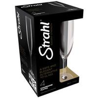 Strahl Design & Contemporary Polycarbonate Champagne Flutes 5oz / 160ml (Pack of 4)
