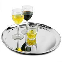 stainless steel waiters tray 16inch single