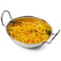 stainless steel balti dish 14cm case of 72