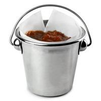 stainless steel premium serving bucket 7cm case of 12