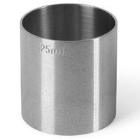 Stainless Steel Thimble Bar Measure CE 25ml
