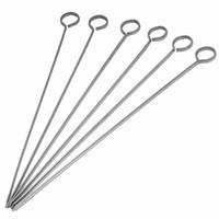 Stainless Steel Skewers 250mm (Pack of 6)