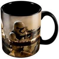 Star Wars: The Force Awakens - Stormtroopers Battle Black Ceramic Mug