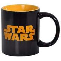 Star Wars: Orange Logo Black Ceramic Mug (sdtsdt89333)