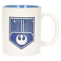 Star Wars: The Force Awakens - Resistance Logo White-blue Ceramic Mug (sdtsdt89992)
