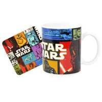 star wars the force awakens mug coaster set