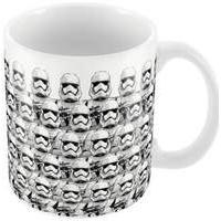 Star Wars: The Force Awakens - Stormtroopers Pattern White Ceramic Mug