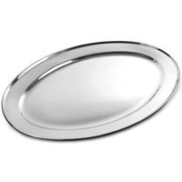 Stainless Steel Oval Meat Flat 550mm