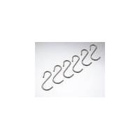 Stainless Steel Hooks for Hanging System item no 858024, set of 6