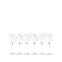 strata 6 pack white wine glasses