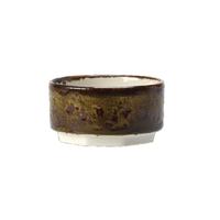 steelite craft brown taster dip pots 65mm pack of 12