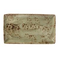 steelite craft green rectangular platters 330x 190mm pack of 6