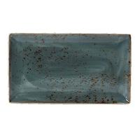 Steelite Craft Blue Rectangular Platters 330x 190mm Pack of 6