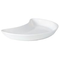 Steelite Simplicity White Crescent Salad Plates 202mm Pack of 12