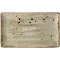 Steelite Craft Green Rectangular Platters 270x 167mm Pack of 6