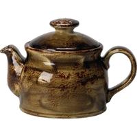 Steelite Craft Brown Teapots 425ml Pack of 6