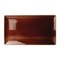 steelite terramesa rectangle plate mocha 270 x 167mm pack of 6