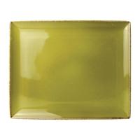 Steelite Terramesa Rectangle Plate Olive 330 x 270mm Pack of 6