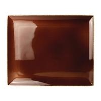 Steelite Terramesa Rectangle Plate Mocha 330 x 270mm Pack of 6