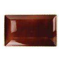 Steelite Terramesa Rectangle Plate Mocha 330 x 190mm Pack of 6