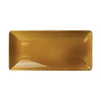 steelite terramesa rectangle plate mustard 290 x 140mm pack of 6