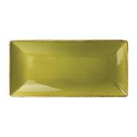 steelite terramesa rectangle plate olive 290 x 140mm pack of 6