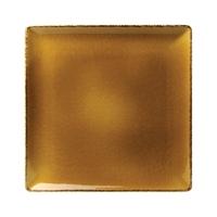 steelite terramesa square plate mustard 270 x 270mm pack of 6