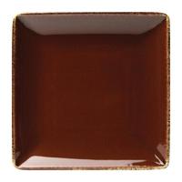 steelite terramesa square plate mocha 167 x 167mm pack of 12