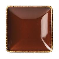 Steelite Terramesa Square Plate Mocha 100 x 100mm Pack of 12