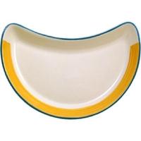 Steelite Rio Yellow Crescent Salad Plates 202mm Pack of 12