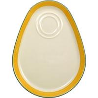 Steelite Rio Yellow Combi Trays 255mm Pack of 12