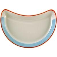 Steelite Rio Blue Crescent Salad Plates 202mm Pack of 12