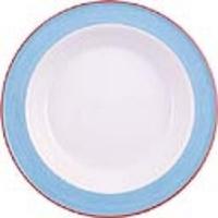 Steelite Rio Blue Soup Plates 215mm Pack of 24