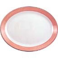 Steelite Rio Pink Oval Coupe Dishes 305mm Pack of 12