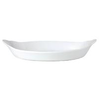 steelite simplicity cookware oval eared dishes 200mm pack of 24