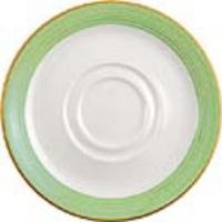 Steelite Rio Green Low Cup Saucers 145mm Pack of 36