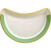 Steelite Rio Green Crescent Salad Plates 202mm Pack of 12