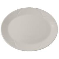 Steelite Bianco Oval Plates 280mm Pack of 12