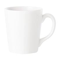 Steelite Simplicity White Coffeehouse Mugs 262ml Pack of 36
